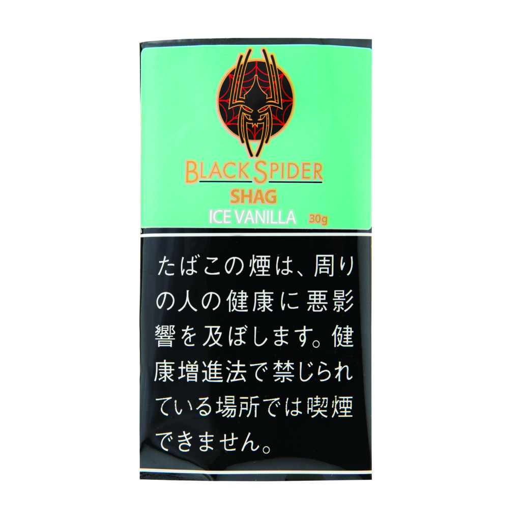 黑蜘蛛冰香草/ブラックスパイダーシャグ アイスバニラ
