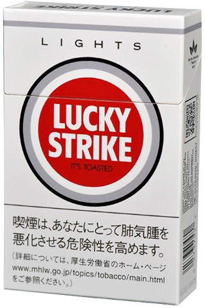 好彩淡味6mg/ラッキーストライク ライト ボックス