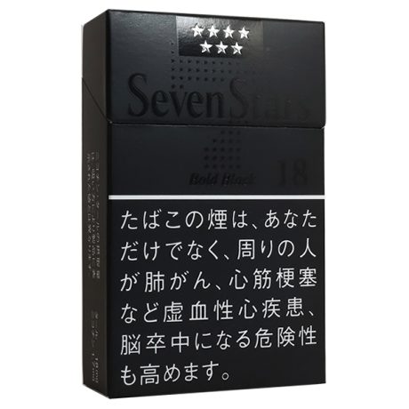 七星18mg黑武士 日本香烟