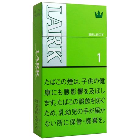 绿LARK1mg薄荷长支 外国香烟
