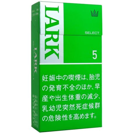 绿LARK5mg薄荷长支 外国香烟