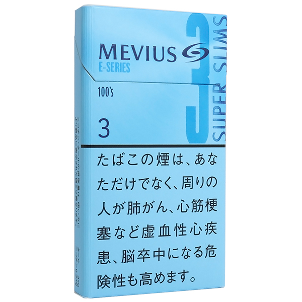 柔和七星梅比乌斯E系列3mg超细/メビウス イーシリーズ 3 100’S スリム