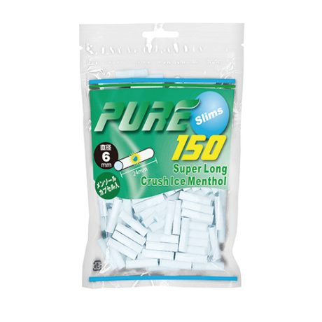 PURE滤嘴细支冰薄荷爆珠6mm*24mm 手卷耗材
