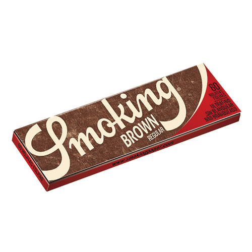 smoking超薄慢燃纸Brown（70mm×37mm）/スモーキング　ブラウン・シングル