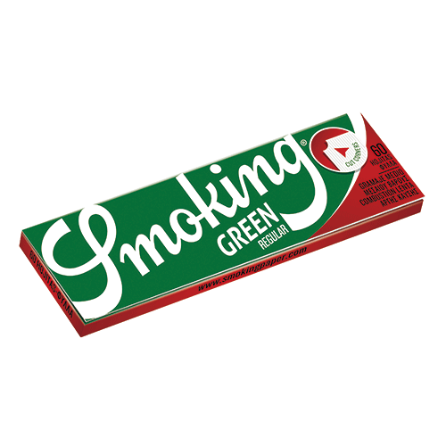smoking慢燃切口纸Green（70mm×37mm）/スモーキング　グリーン・シングル