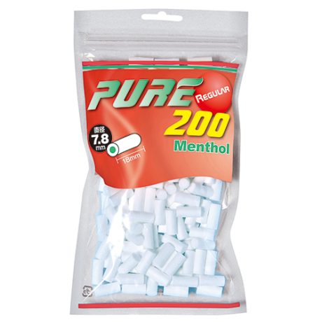 PURE滤嘴基础款薄荷味7.8mm*18mm 手卷耗材