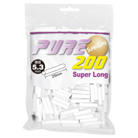 PURE滤嘴超细款加长5.3mm*25mm 手卷耗材