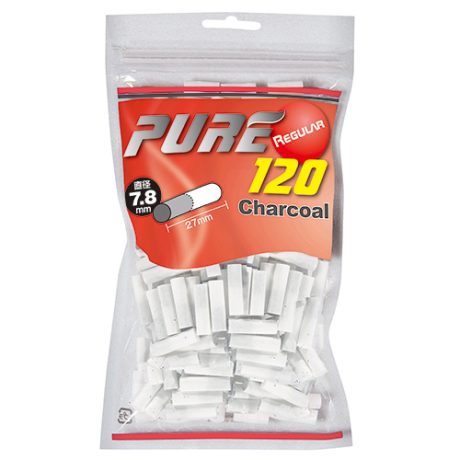 PURE滤嘴基础款活性炭7.8mm*27mm 手卷耗材