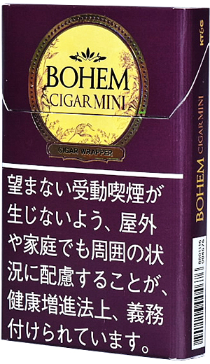 宝亨雪茄超细棕褐色/ボヘーム・シガー・ミニ・スーパースリム・セピア