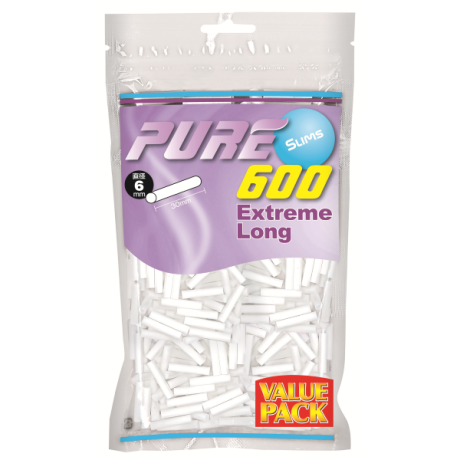 PURE滤嘴细支超长款6mm*30mm大包装 手卷耗材