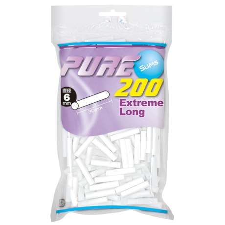 PURE滤嘴细支超长款6mm*30mm 手卷耗材