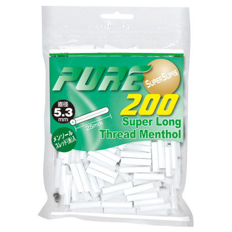 PURE滤嘴超细款超强薄荷5.3mm*25mm 手卷耗材