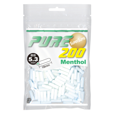 PURE滤嘴超细款薄荷味5.3mm*18mm 手卷耗材