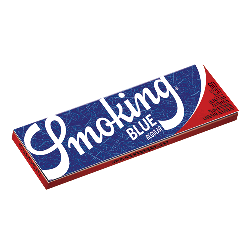smoking超薄环保慢燃纸Blue（70mm×37mm）/スモーキング　ブルー・シングル（ツリーフリー）