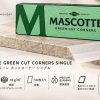 虎牌切角款 68 × 35.8mm/MASCOTTE GREEN CUT CORNERS SINGLE