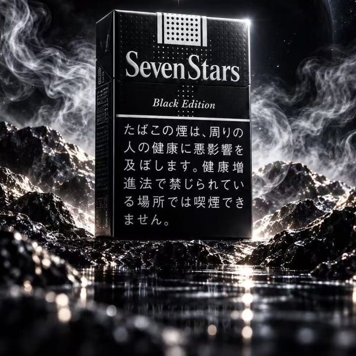 七星7mg硬盒暗黑限定版/セブンスター・7・ボックス